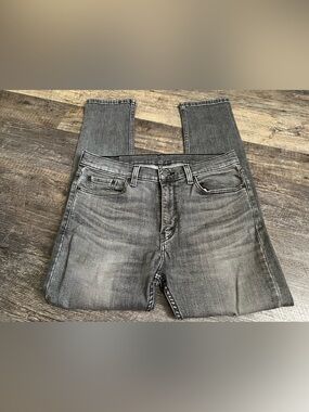Levi's Men's Washed Grey Skinny Jeans
